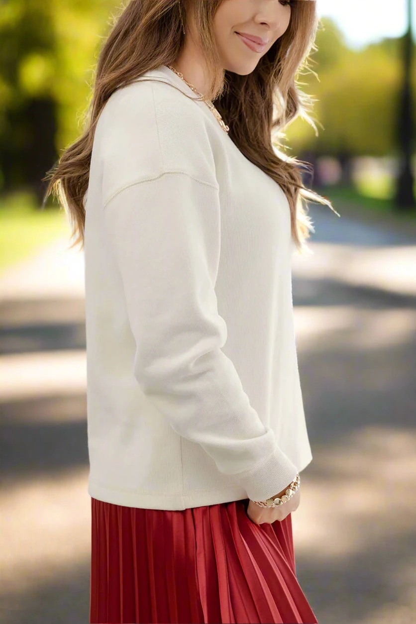 Bold Stitched Sweatshirt 9 Bold Stitched Sweatshirt - Image 9