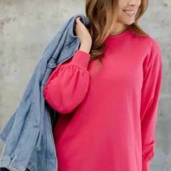 Simple Raw Edge Sweatshirt 37 Simple Raw Edge Sweatshirt -Women's Clothing Store JANweek3 becca0770