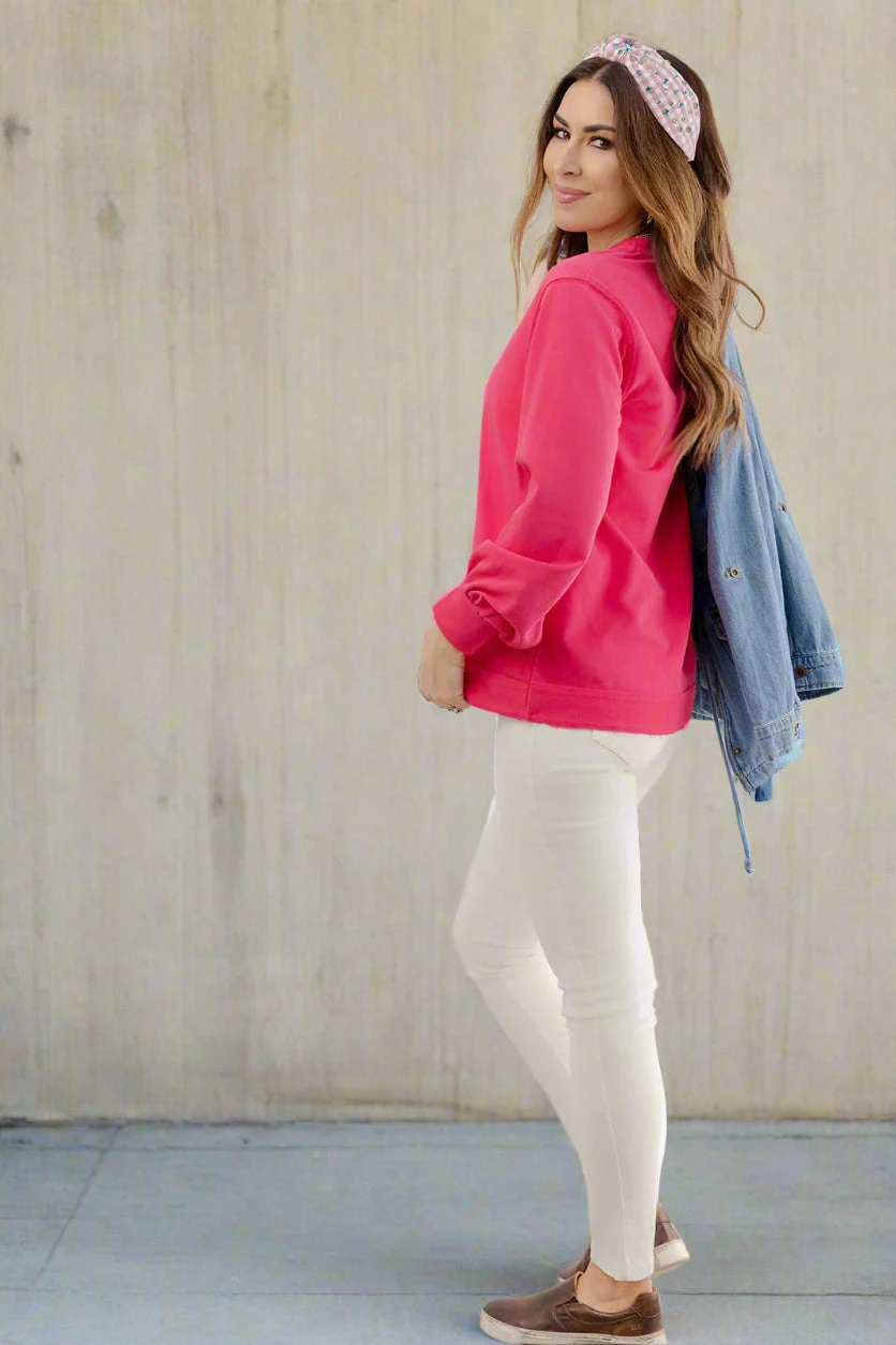 Simple Raw Edge Sweatshirt 19 Simple Raw Edge Sweatshirt - Image 19