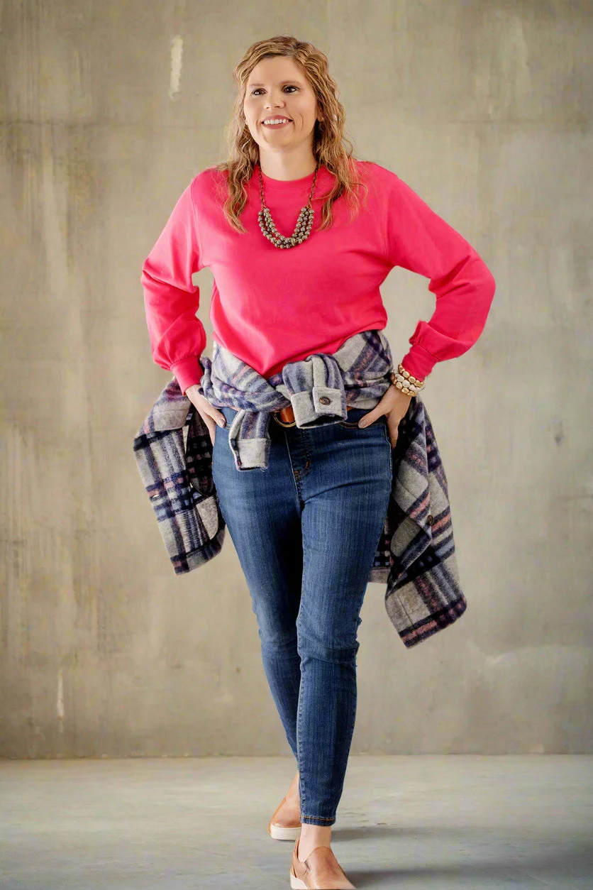 Simple Raw Edge Sweatshirt 16 Simple Raw Edge Sweatshirt - Image 16