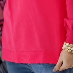 Simple Raw Edge Sweatshirt 36 Simple Raw Edge Sweatshirt -Women's Clothing Store Jan2nd week0004