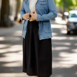 Classy Faux Layered Tank Dress