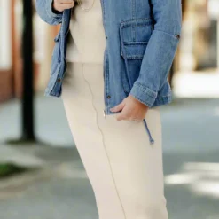 Lightly Ribbed Mid Seam Midi Skirt -Women's Clothing Store Jan2nd week0185