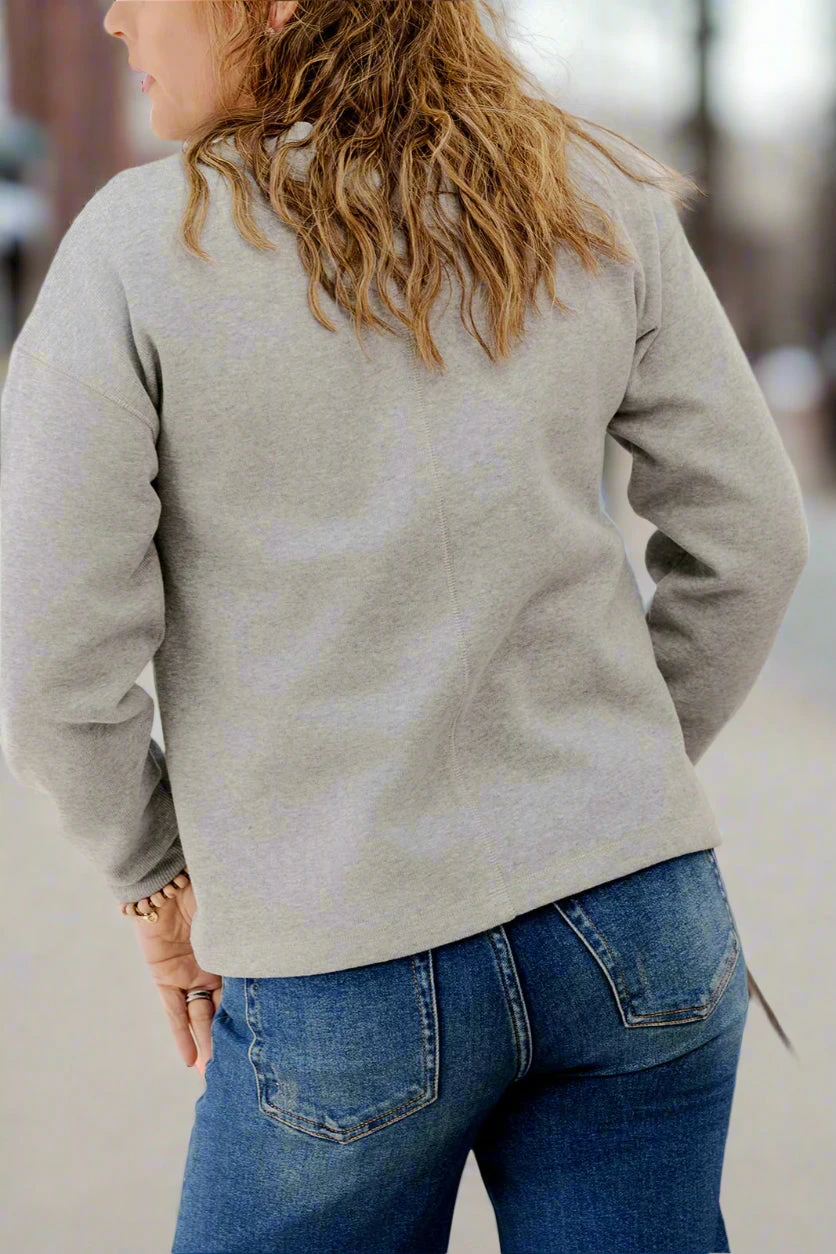 Bold Stitched Sweatshirt 3 Bold Stitched Sweatshirt - Image 3