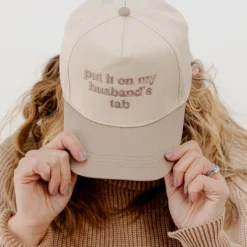 Put It On My Husband's Tab Ball Cap