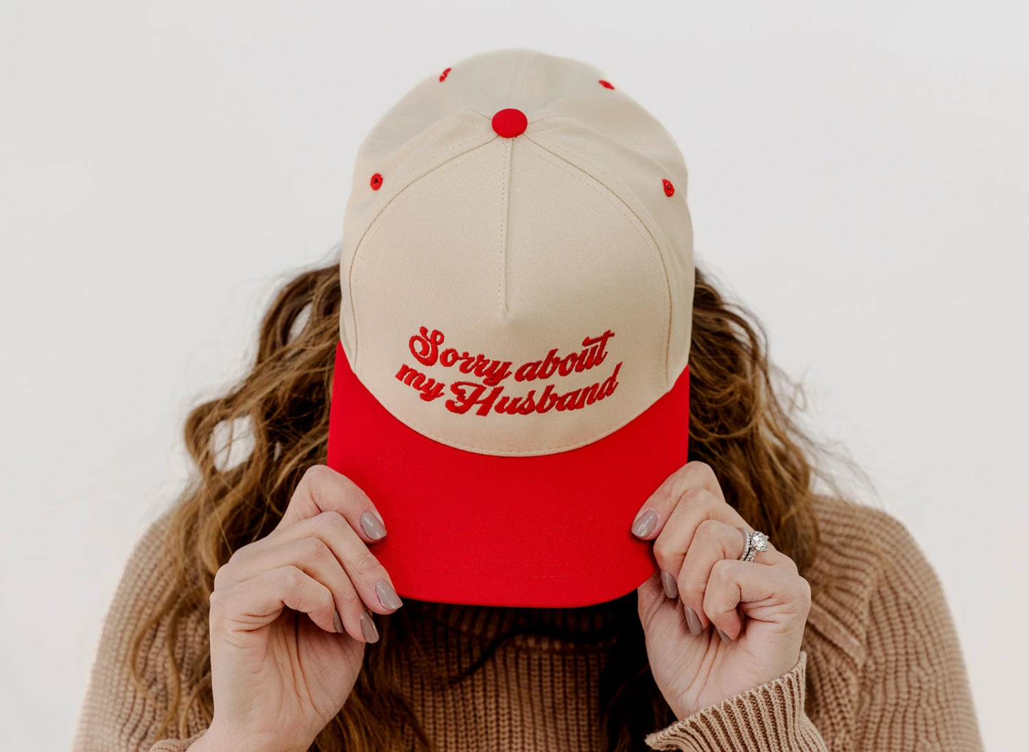 Sorry About My Husband Ball Cap 2 Sorry About My Husband Ball Cap - Image 2