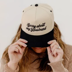 Sorry About My Husband Ball Cap
