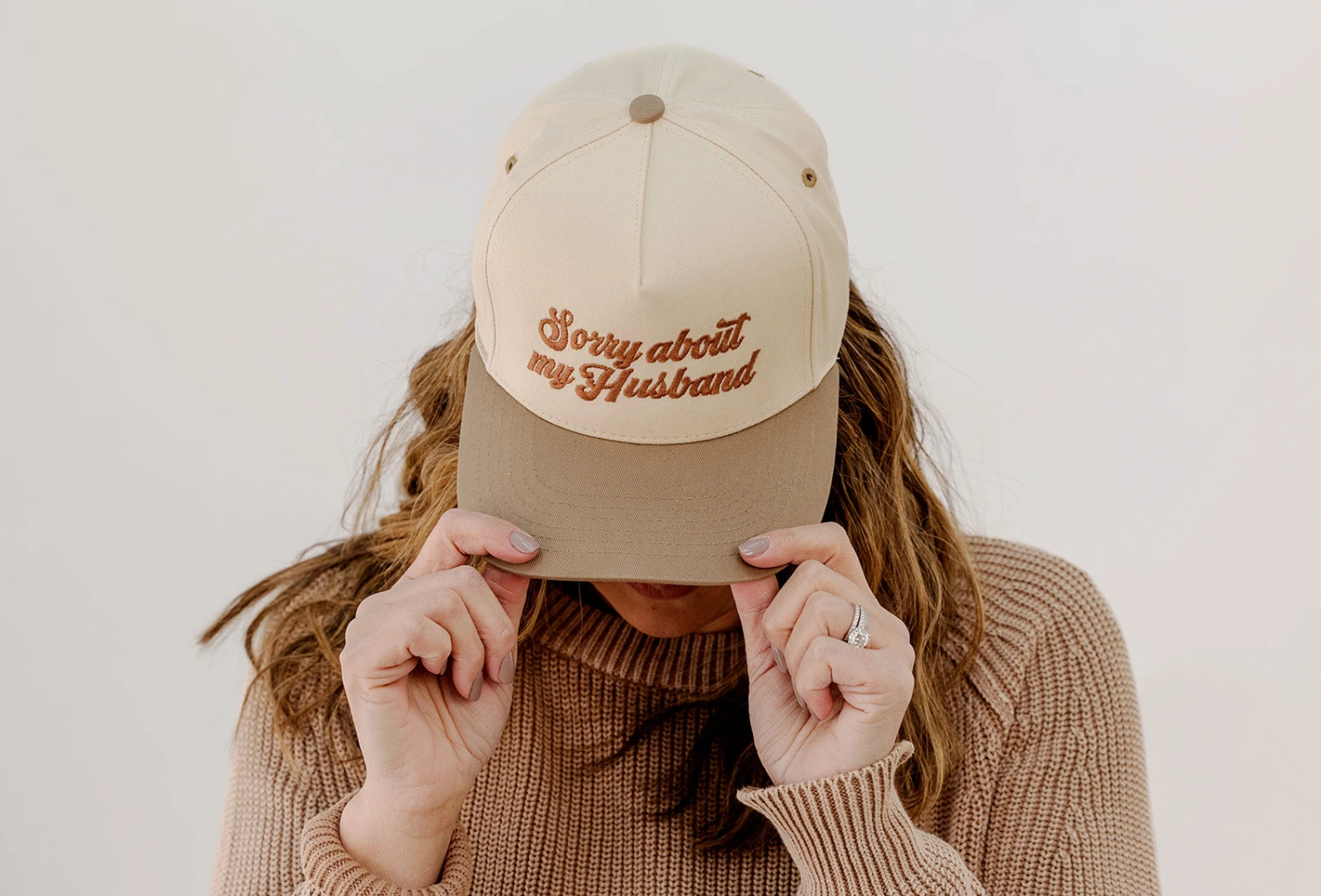 Sorry About My Husband Ball Cap 3 Sorry About My Husband Ball Cap - Image 3