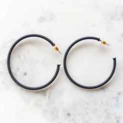 Saved By The Bell Hoop Earrings -Women's Clothing Store JewerlyJan 24 226