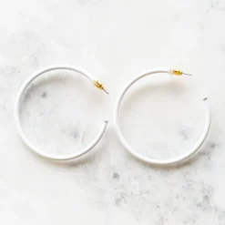 Saved By The Bell Hoop Earrings -Women's Clothing Store JewerlyJan 24 229