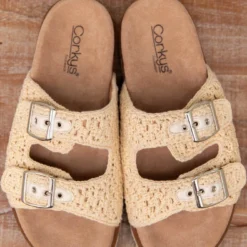 Corky's Dash Natural Sandals