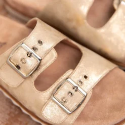 Corky's Dash Gold Washed Metallic Sandals 8 Corky's Dash Gold Washed Metallic Sandals -Women's Clothing Store NEWSANDALS 21