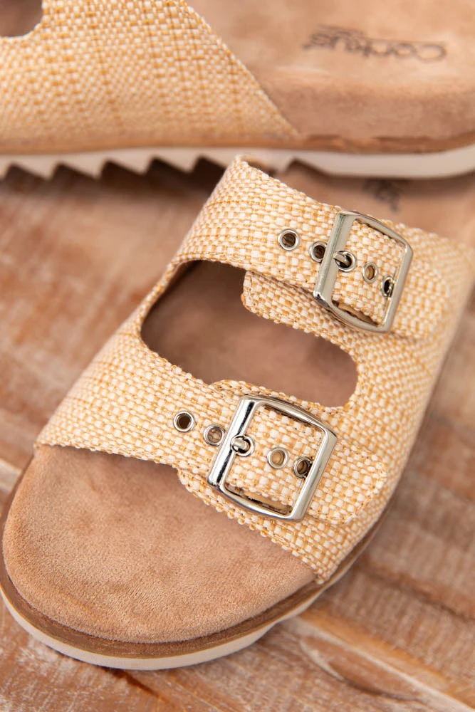 Corky's Dash Raffia Sandals 2 Corky's Dash Raffia Sandals - Image 2