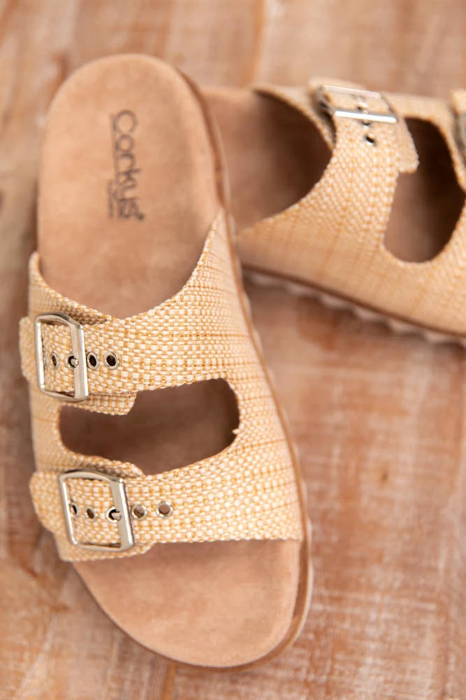 Corky's Dash Raffia Sandals 1 Corky's Dash Raffia Sandals