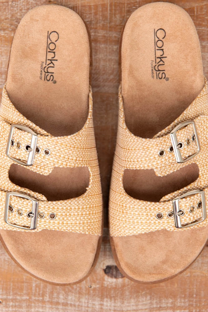 Corky's Dash Raffia Sandals 4 Corky's Dash Raffia Sandals - Image 4