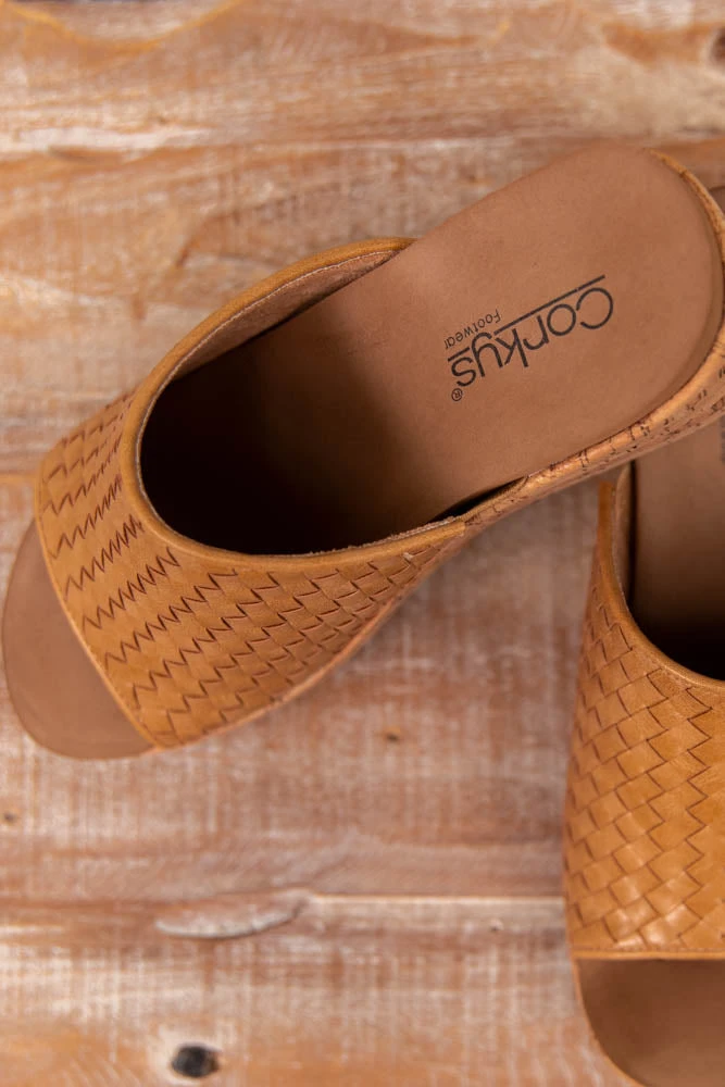 Corky's Wine And Dine Caramel Wedge Sandals 3 Corky's Wine And Dine Caramel Wedge Sandals - Image 3