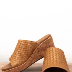 Corky's Wine And Dine Caramel Wedge Sandals