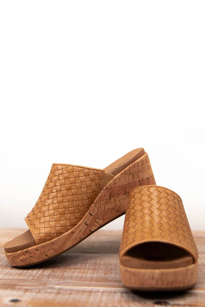 Corky's Wine And Dine Caramel Wedge Sandals 1 Corky's Wine And Dine Caramel Wedge Sandals