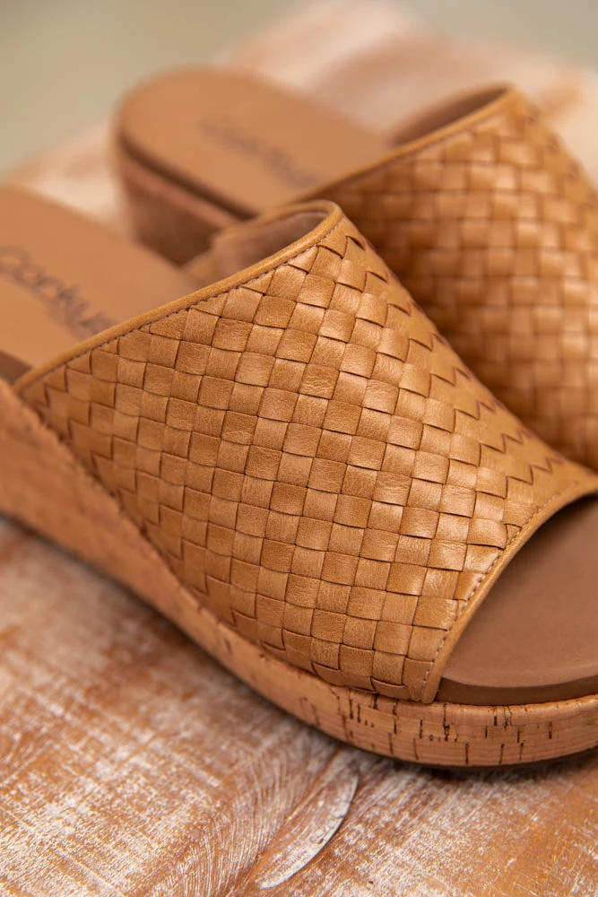 Corky's Wine And Dine Caramel Wedge Sandals 4 Corky's Wine And Dine Caramel Wedge Sandals - Image 4