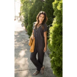 Button Jumpsuit -Women's Clothing Store Screen Shot 2019 08 16 at 3.02.58 PM 998641
