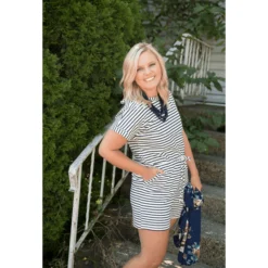 Striped Tie Romper -Women's Clothing Store Screen Shot 2019 08 17 at 10.14.29 AM 1b0e9f4f 86f6 460d b215 db5357accc19 334624