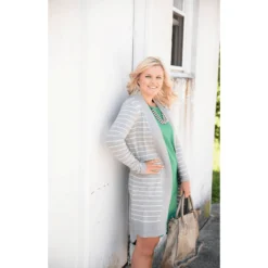 Striped Teacher's Cardigan -Women's Clothing Store Screen Shot 2019 08 18 at 3.41.12 PM 269126