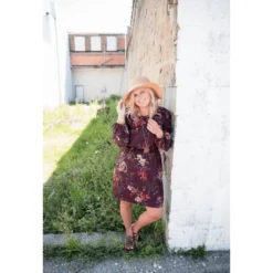 Floral Woven Dress -Women's Clothing Store Screen Shot 2019 08 18 at 4.12.30 PM 894386