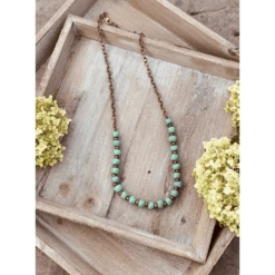 Bel Koz Single Strand Clay Necklace -Women's Clothing Store Screen Shot 2019 08 19 at 5.49.29 PM 273754