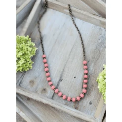 Bel Koz Single Strand Clay Necklace -Women's Clothing Store Screen Shot 2019 08 19 at 5.49.39 PM 5f6c5b84 1985 4498 9d7d 561c84a75d97 596154