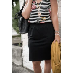 Basic Skirt -Women's Clothing Store Screen Shot 2019 08 27 at 2.47.33 PM 563333