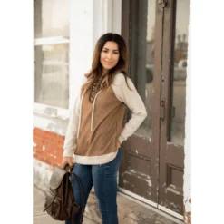 Two Toned Hoodie -Women's Clothing Store Screen Shot 2019 10 30 at 9.09.50 AM 777635