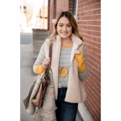 Solid Accent Dual Striped Long Sleeve Tee -Women's Clothing Store Screen Shot 2020 01 17 at 1.58.09 PM