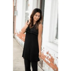 Sleeveless Ruffle Tunic -Women's Clothing Store Screen Shot 2020 03 27 at 10.37.32 AM 369164