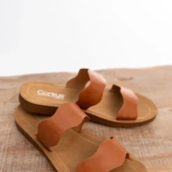 Corky's Wishy Washy Cognac Sandals