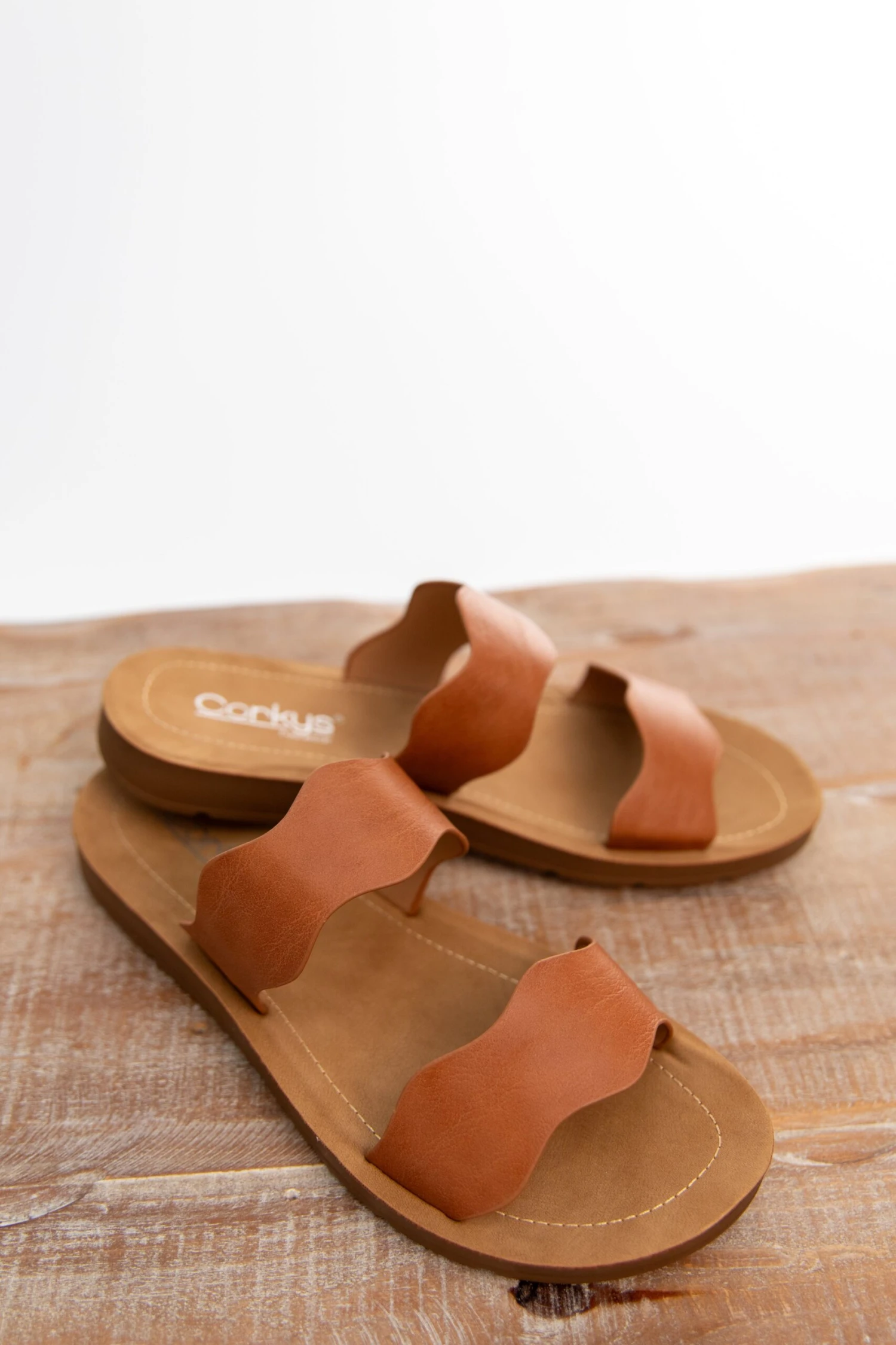 Corky's Wishy Washy Cognac Sandals 1 Corky's Wishy Washy Cognac Sandals