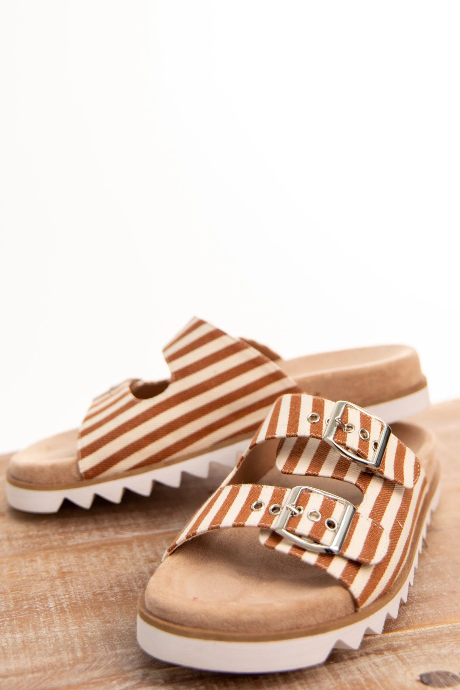 Corky's Dash Tan Natural Sandals 2 Corky's Dash Tan Natural Sandals - Image 2