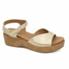 Corky's Meet Ya There Gold Wash Metallic Sandals