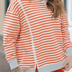 Color Pop Raw Seam Sweatshirt 22 Color Pop Raw Seam Sweatshirt -Women's Clothing Store becca NEW 0032