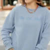 Pray Love Forgive Graphic Crewneck