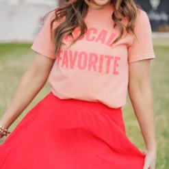 Local Favorite Graphic Tee -Women's Clothing Store becca NEW 0251