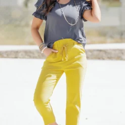 Ruched Puff Sleeve Blouse -Women's Clothing Store becca NEW marchweek20416