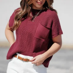 Pocket Sweater -Women's Clothing Store becca NEW marchweek20619 b3507875 a496 482d b91a 2a2b5696351a