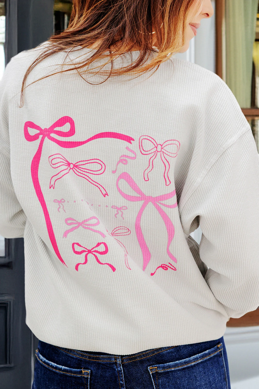 Proverbs 31 Ribbed Graphic Crewneck 2 Proverbs 31 Ribbed Graphic Crewneck - Image 2