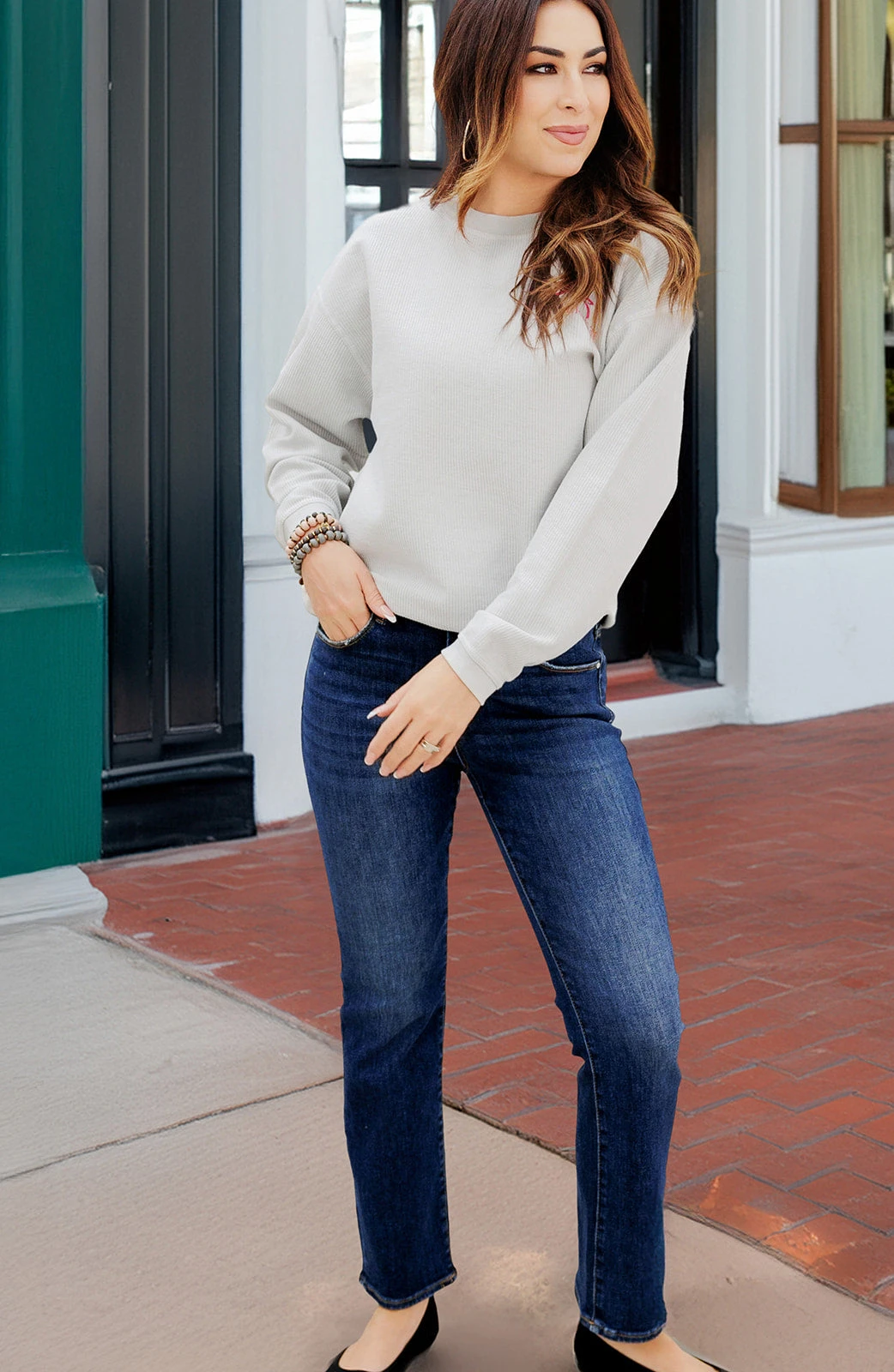 Proverbs 31 Ribbed Graphic Crewneck 6 Proverbs 31 Ribbed Graphic Crewneck - Image 6