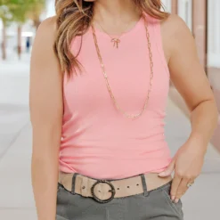 Everyday Lightly Ribbed Tank -Women's Clothing Store becca NEW week4FEB0413