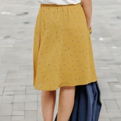 Printed Button Front Midi Skirt 10 Printed Button Front Midi Skirt -Women's Clothing Store becca NEW week4FEB0458