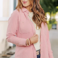 Micro Striped Shacket 10 Micro Striped Shacket -Women's Clothing Store becca NEW week4FEB0534