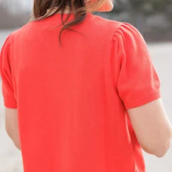 Short Sleeve Button Cardigan -Women's Clothing Store becca TEST week1march0168