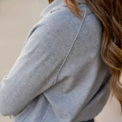 Mid Seam Cowl Neck Sweater Tee 23 Mid Seam Cowl Neck Sweater Tee -Women's Clothing Store mid seam cowl neck sweater tee 135503