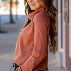 Mid Seam Cowl Neck Sweater Tee 30 Mid Seam Cowl Neck Sweater Tee -Women's Clothing Store mid seam cowl neck sweater tee 221108